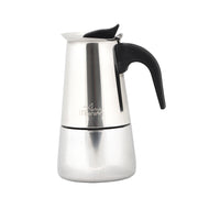 Any Morning 300 ml Paslanmaz Çelik Moka Pot, İndüksiyon Uyumlu Gümüş Rengi FE001-6