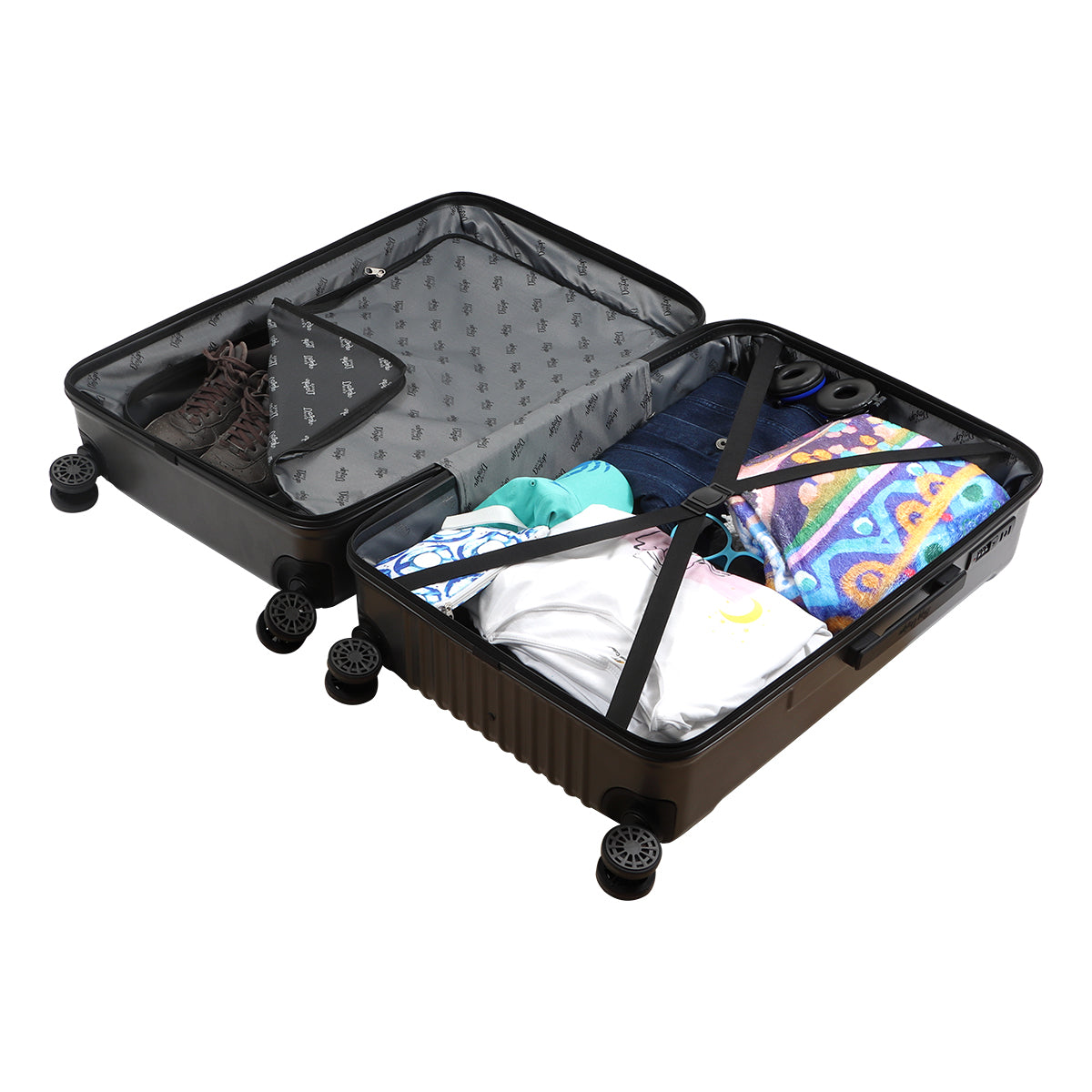 Biggdesign Ocean Gri Küçük Boy 20" Valiz