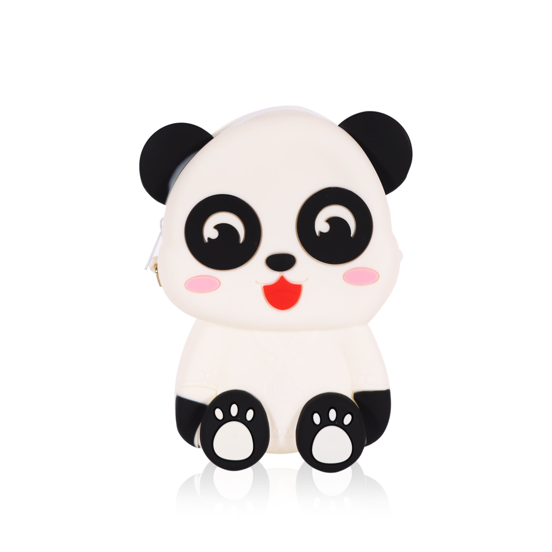 Ogi Mogi Toys Silikon Beyaz Panda Omuz Çantası