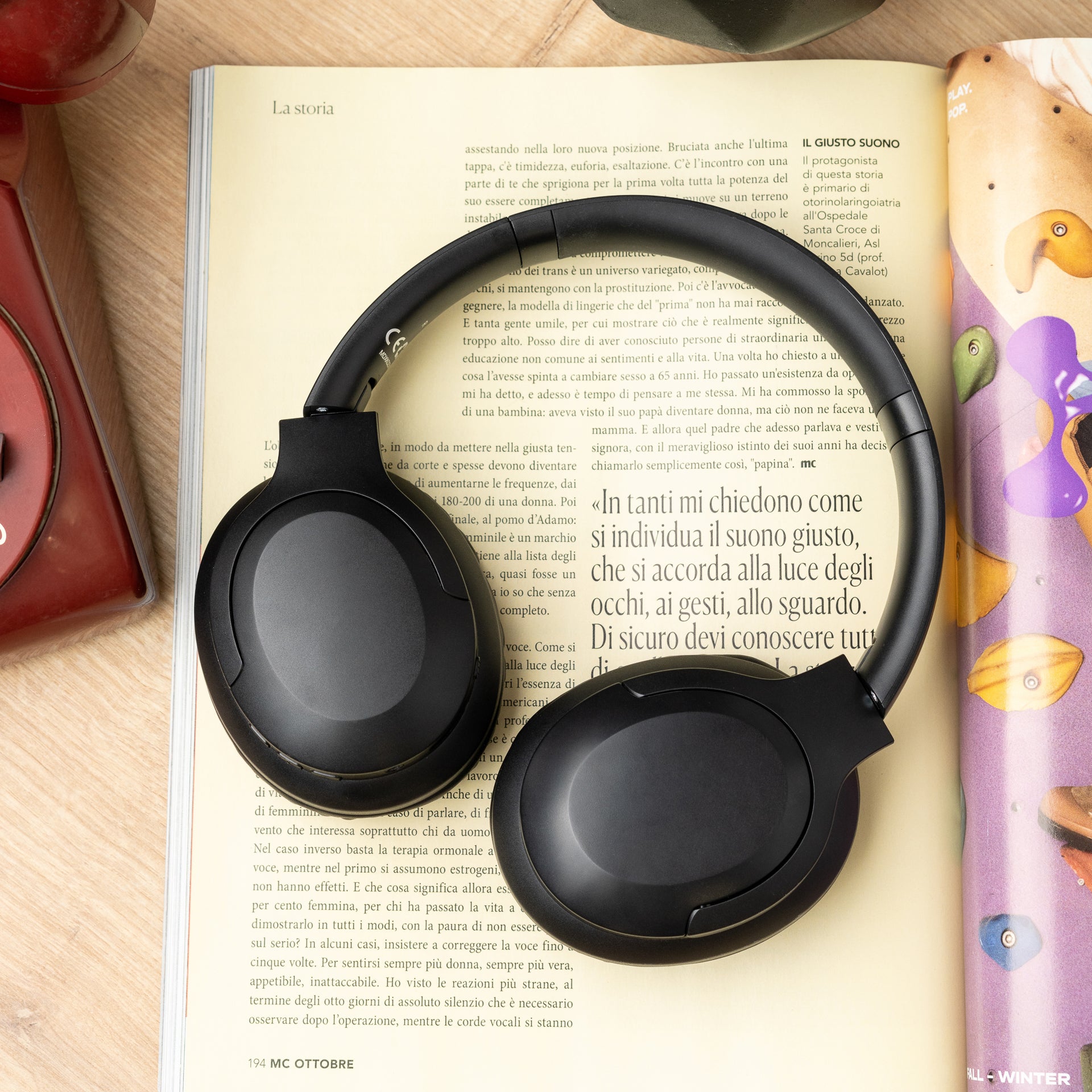 Moodix KO23NB1701 ANC Aktif Gürültü Engelleyicili Katlanabilir Bluetooth Kulaküstü Kulaklık Siyah