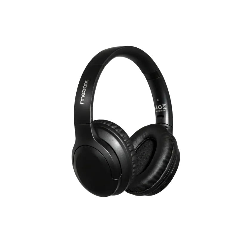 Moodix KO23NB1701 ANC Aktif Gürültü Engelleyicili Katlanabilir Bluetooth Kulaküstü Kulaklık Siyah