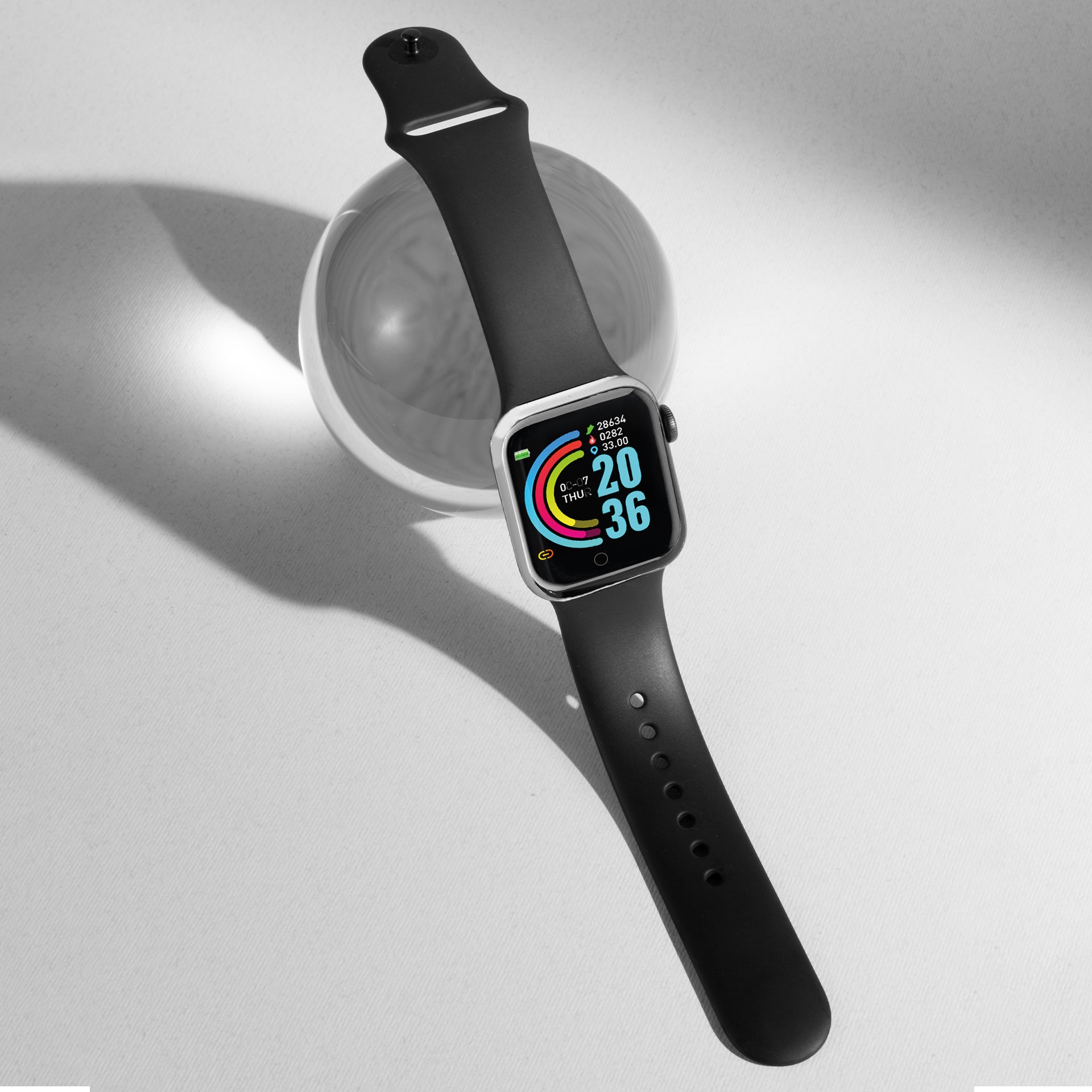 Moodix WE23K13B Akıllı Saat Gri-Siyah