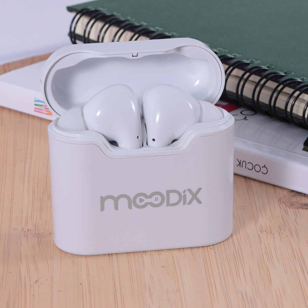 Moodix KI23KT03 Bluetooth Kulakiçi Kulaklık Beyaz