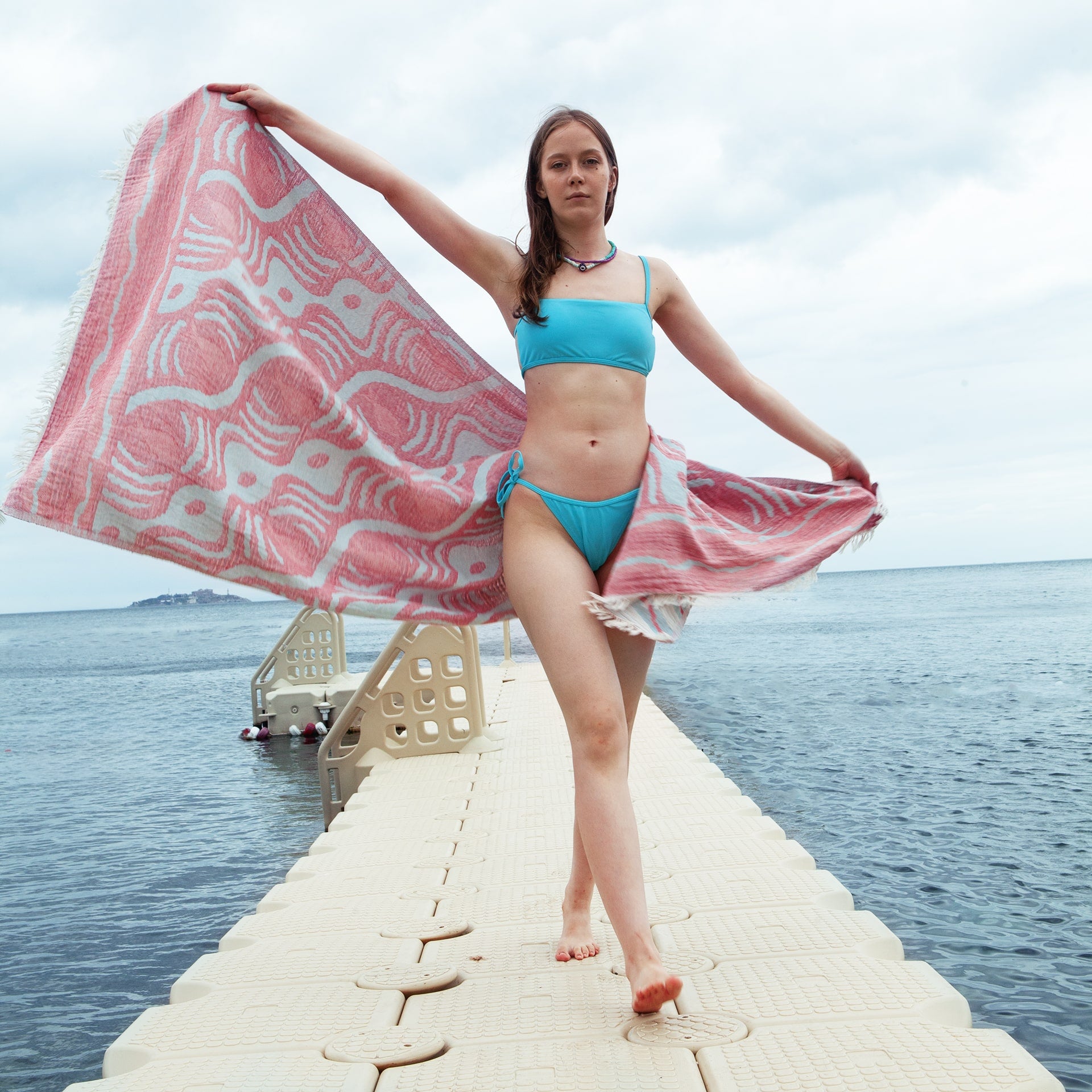 Anemoss Akvaryum Peştemal 100x180 cm