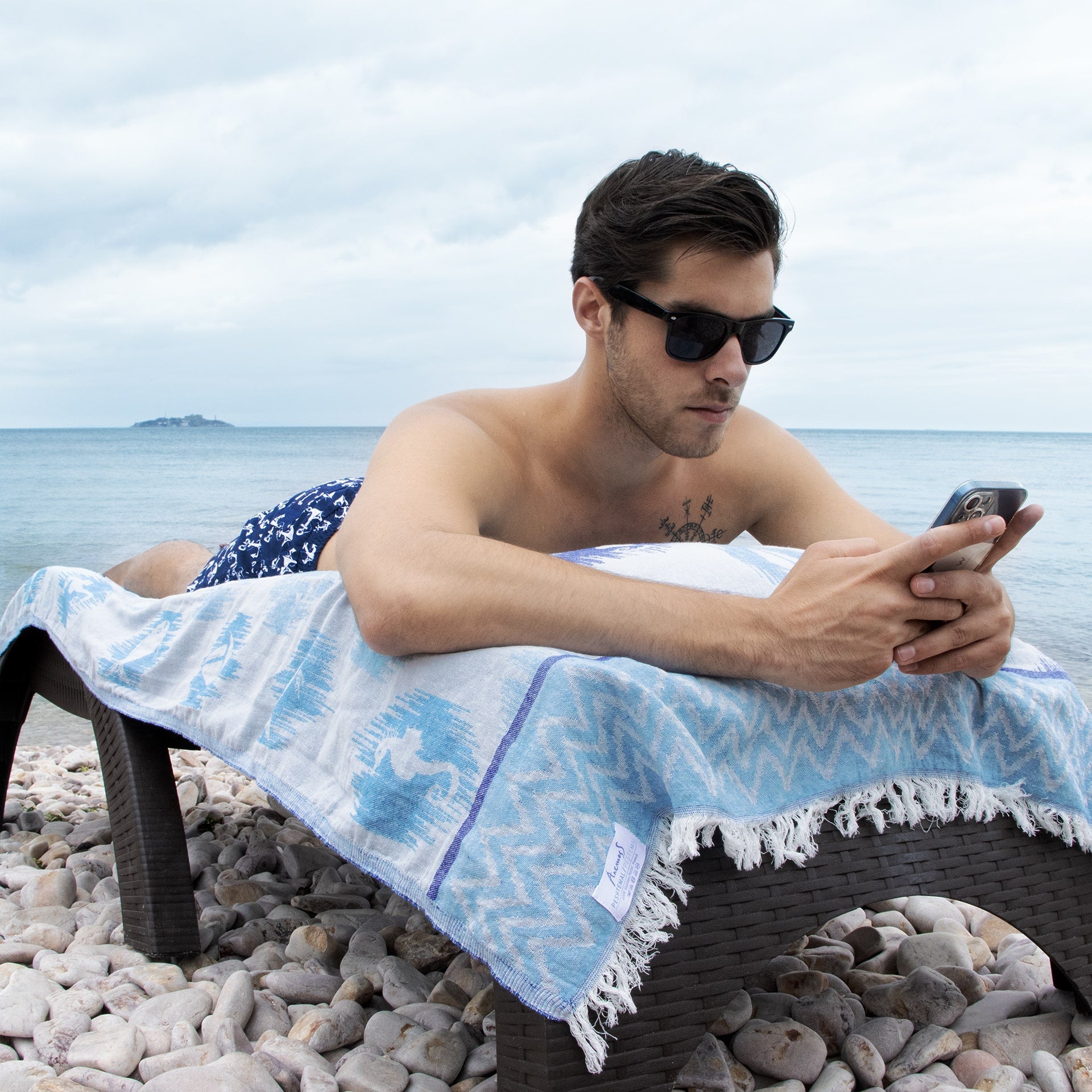 Anemoss Çapa Peştemal 100x180 cm