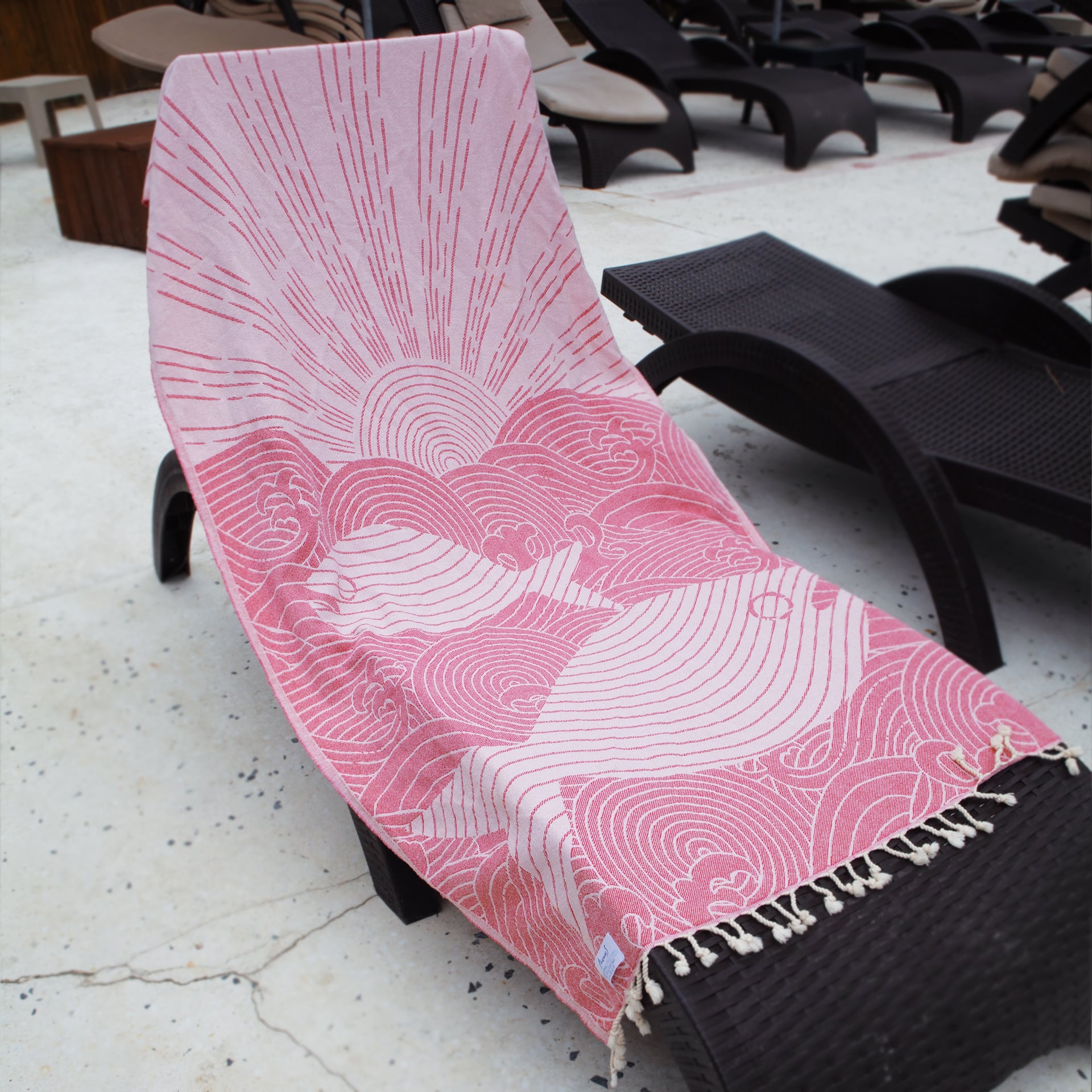 Anemoss Balık Peştemal 100x180 cm