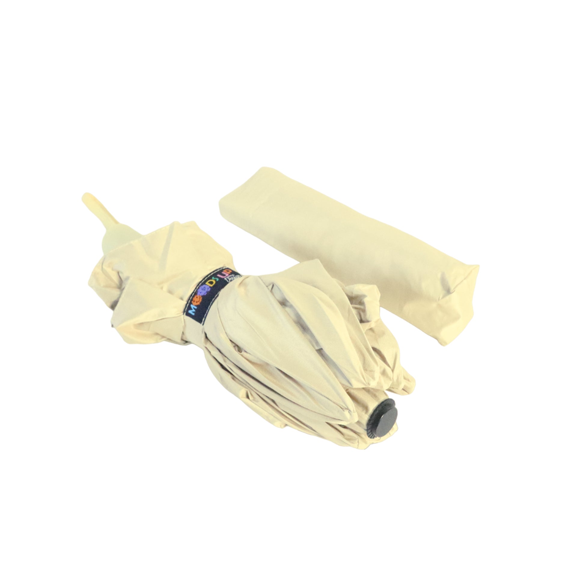 Biggdesign Moods Up Sarı Tam Otomatik UV Şemsiye, Rüzgara Dayanıklı, Hızlı Kuruyan, Çanta Boy