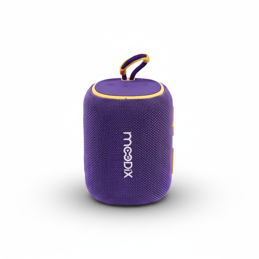 Moodix KI23KSV6 Bluetooth Hoparlör Mor 10W IPX6 Suya Dayanıklı