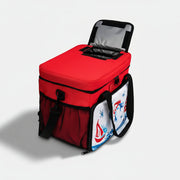 Anemoss Fenerci Kız Soğuk veya Sıcak Isı Yalıtımlı Sızdırmaz Beslenme Çantası 18,5 L Kırmızı