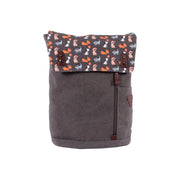 Biggdesign Dogs Vintage Su Geçirmez Kumaşlı 15 inç Laptop Uyumlu Okul Sırt Çantası Gri