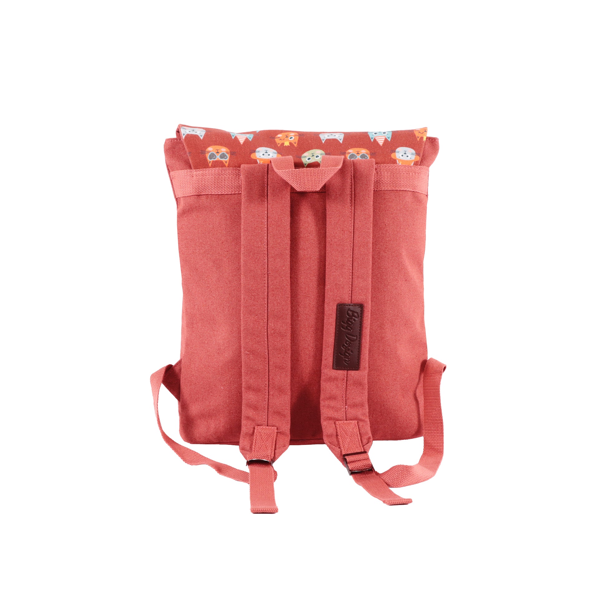 Biggdesign Cats Vintage Kadın Laptop Uyumlu Okul Sırt Çantası,  15inç laptop uyumlu Su Geçirmez,Pembe