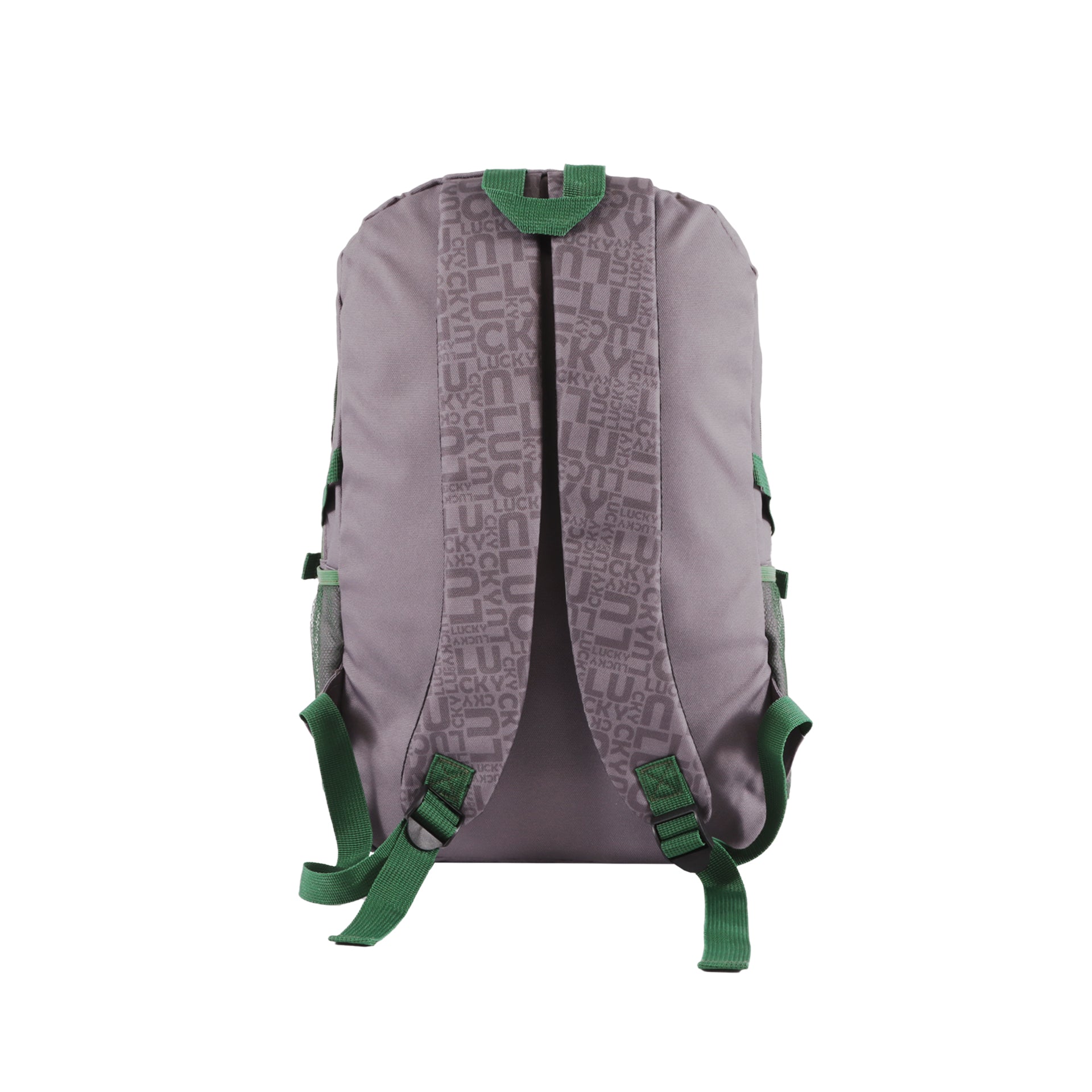 Biggdesign Moods Up Lucky Su Geçirmez Kumaşlı 15.6 inç Laptop Uyumlu Okul Sırt Çantası Gri