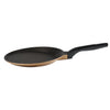 Serenk Fun Cooking Defne Alüminyum Döküm PFOA içermeyen Granit Kaplama Sarı Renk Krep Tavası, 22 cm