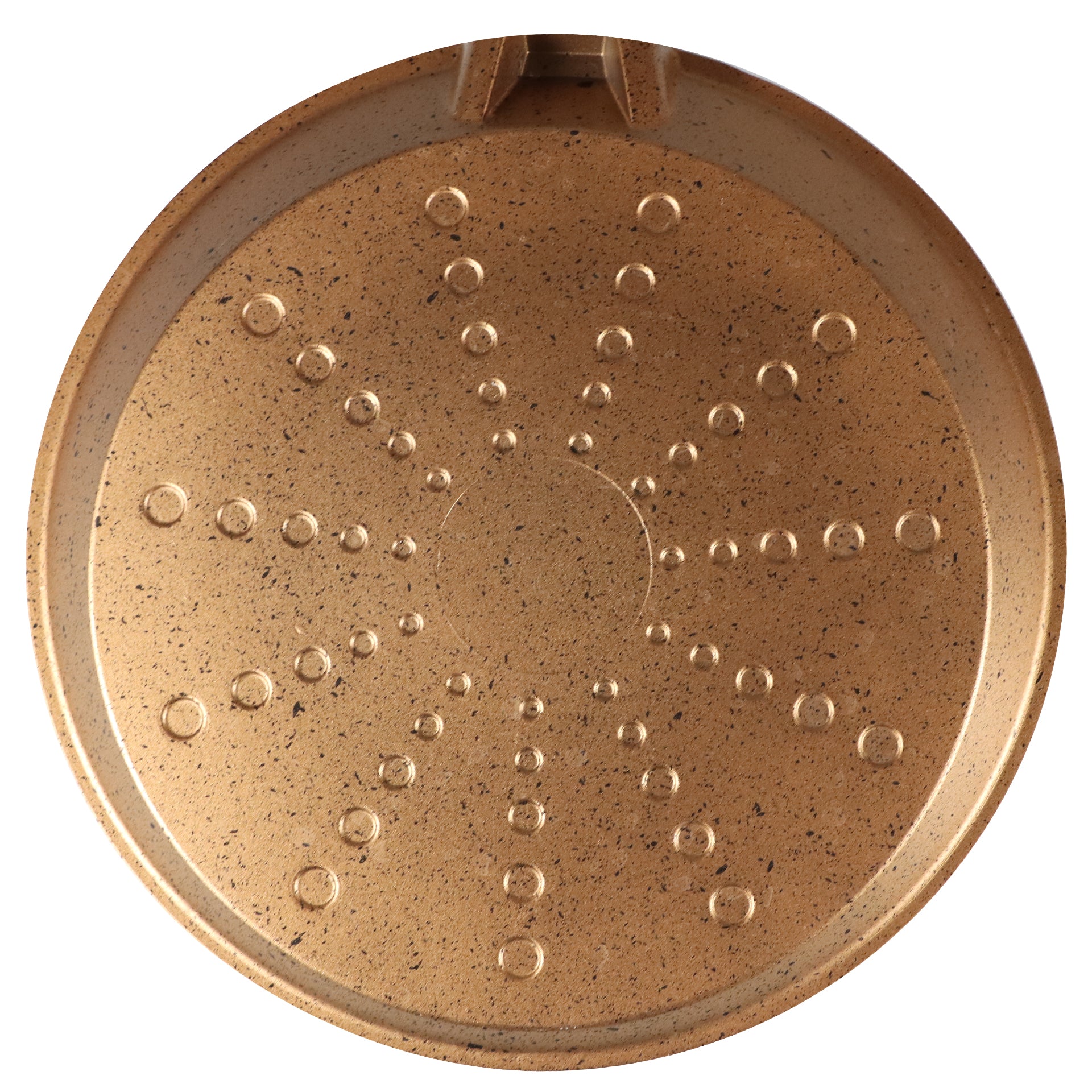 Serenk Fun Cooking Defne Alüminyum Döküm PFOA içermeyen Granit Kaplama Sarı Renk Krep Tavası, 22 cm