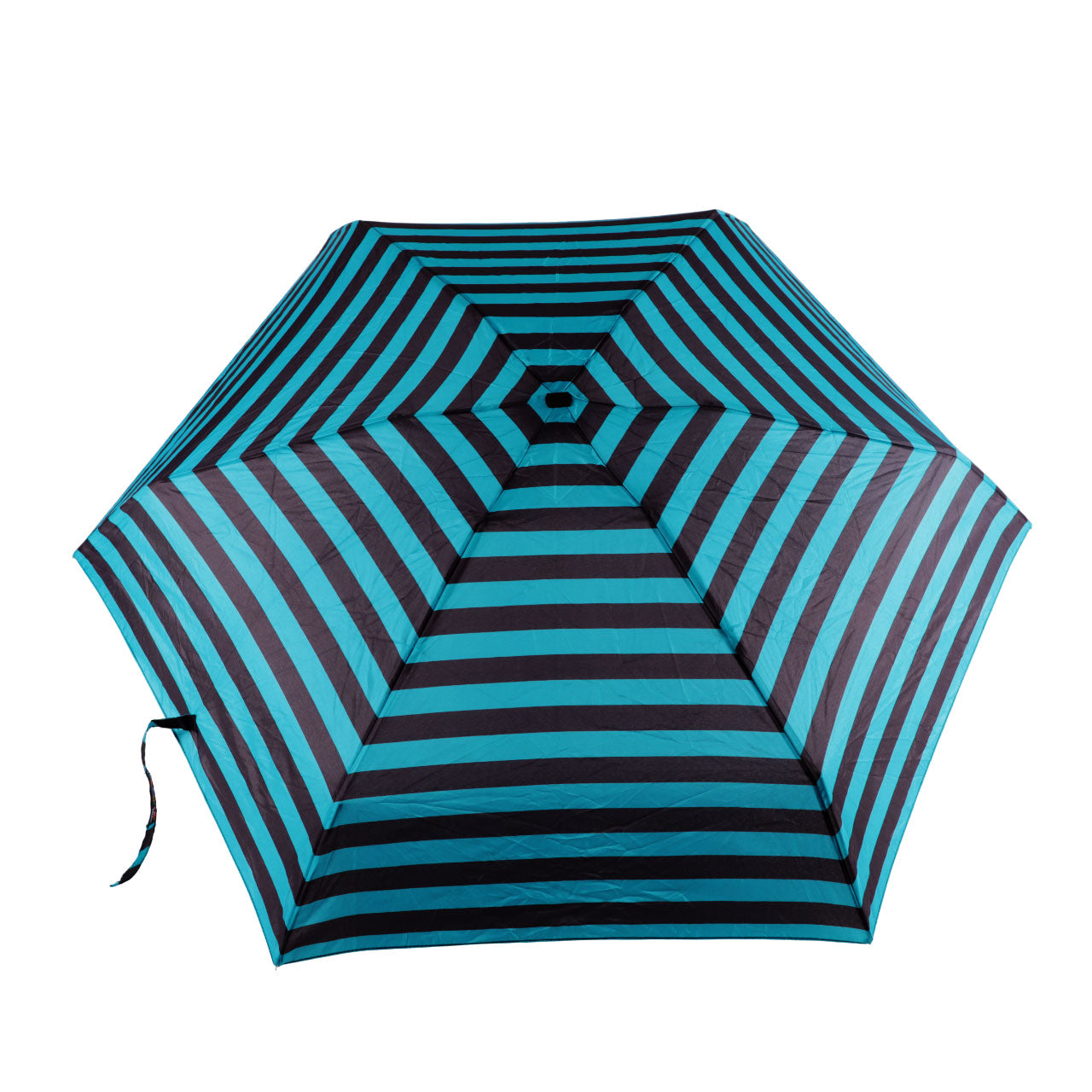 Biggdesign Moods Up Siyah Yeşil Çizgili Manuel Mini Şemsiye