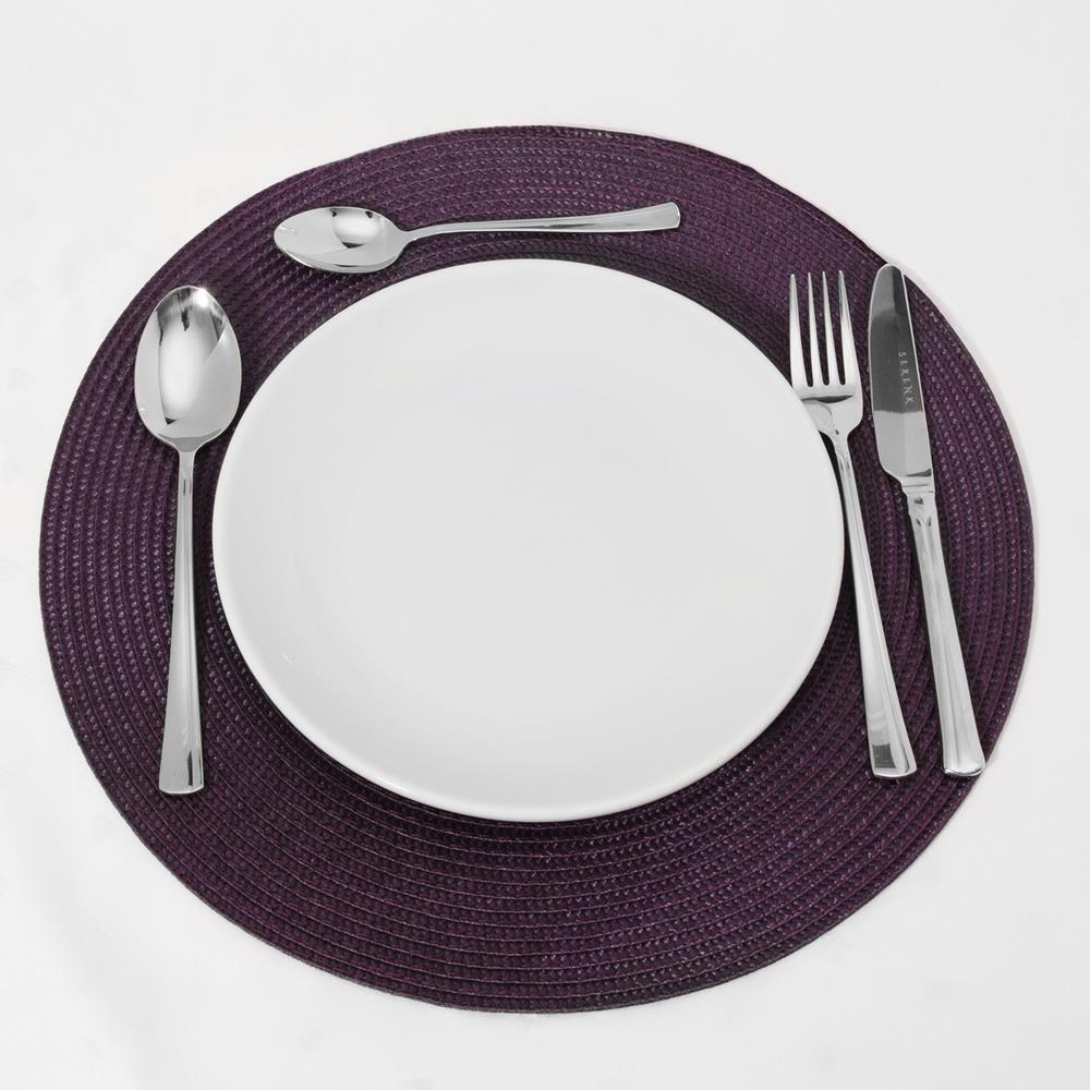 Serenk Paris Çelik Çatal Kaşık Bıçak Takımı 24 Parça, Premium 18/10 Paslanmaz Çelik