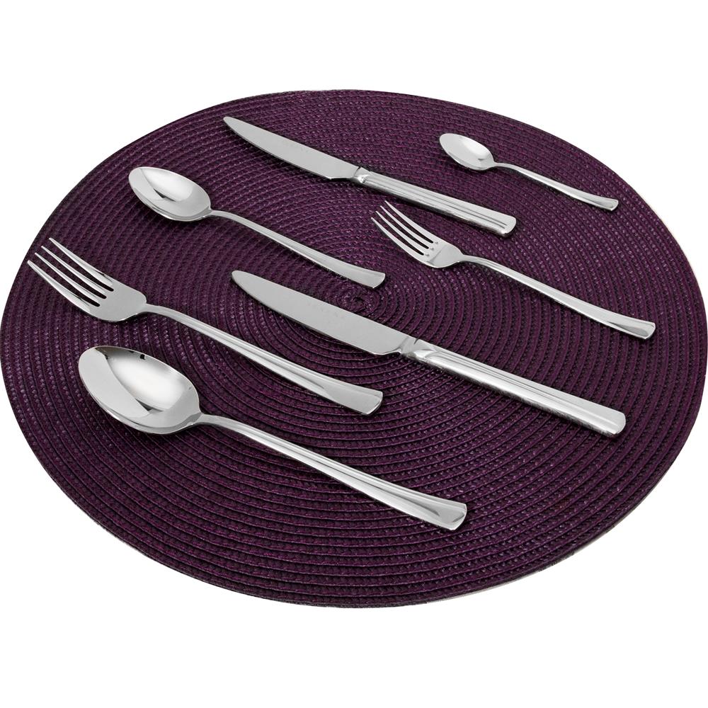 Serenk Paris Çelik Çatal Kaşık Bıçak Takımı 42 Parça, Premium 18/10 Paslanmaz Çelik