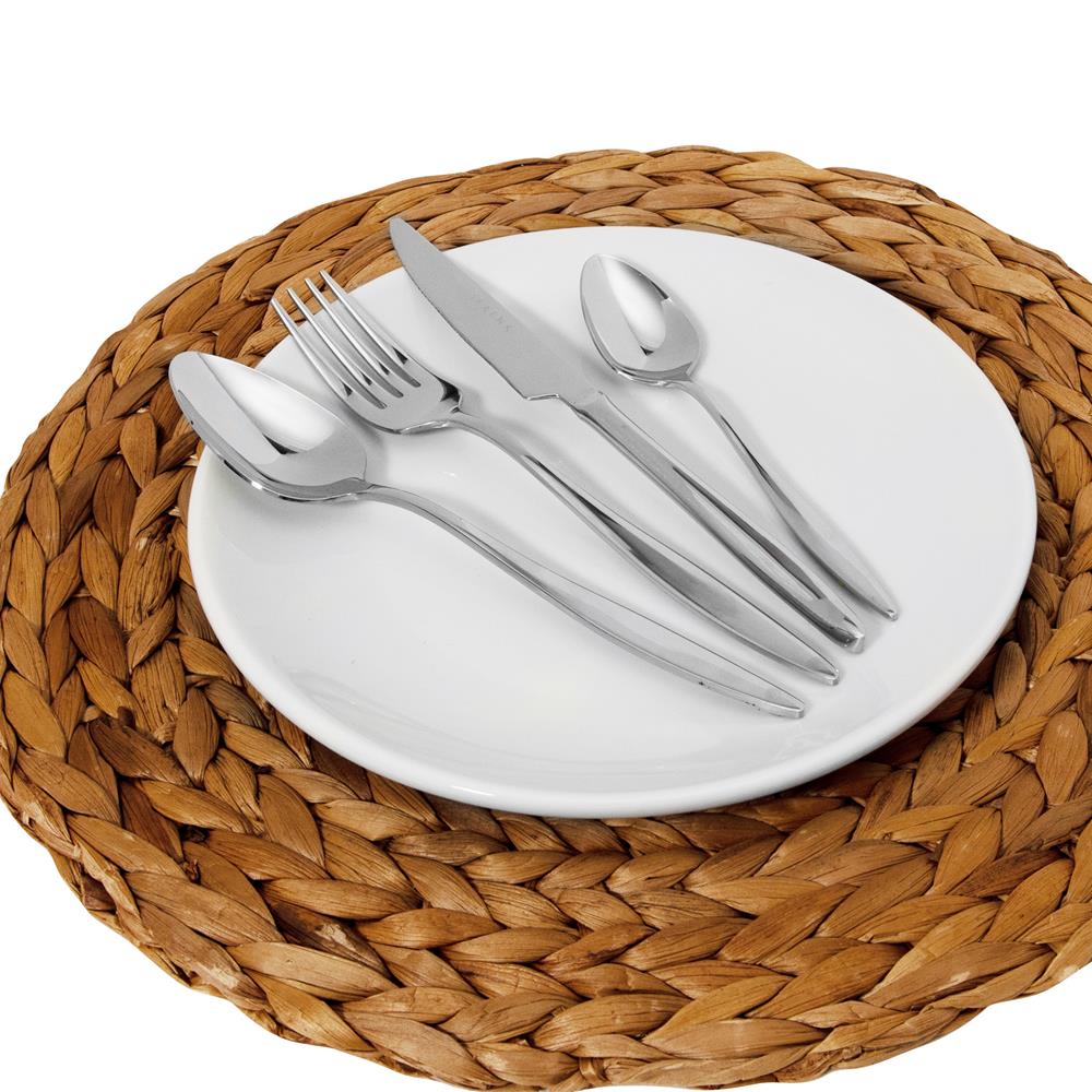 Serenk New York Çelik Çatal Kaşık Bıçak Takımı 24 Parça, Premium 18/10 Paslanmaz Çelik Malzeme