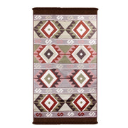 Bigghome Çift Taraflı Kilim, Makinede Yıkanabilir, Modern Desenli, 120*180 cm, SA1583B