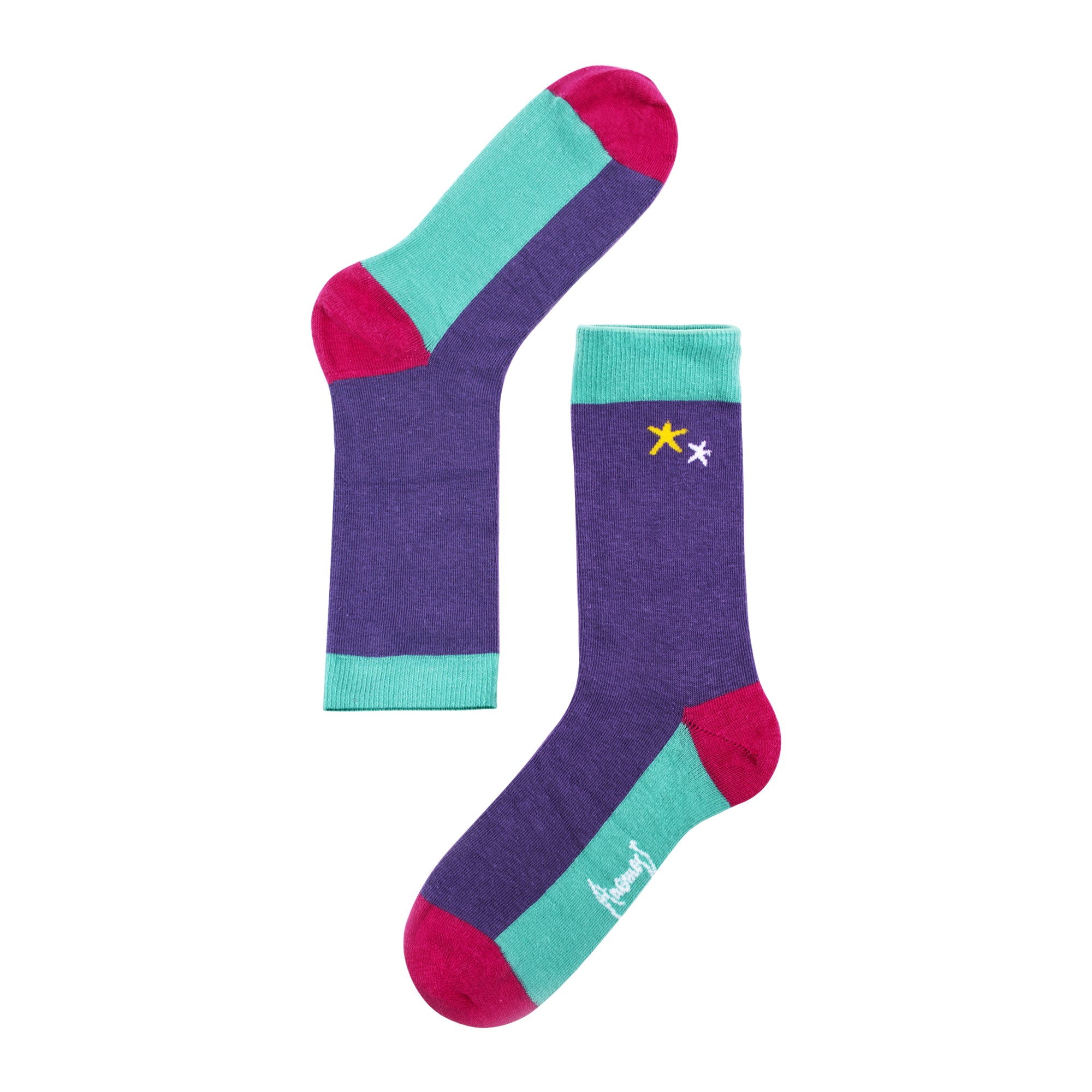 Anemoss Kadın 5'li Dikişsiz Soket Çorap Seti, Deniz Temalı Desenler, %85 Pamuk, 36-40 Beden