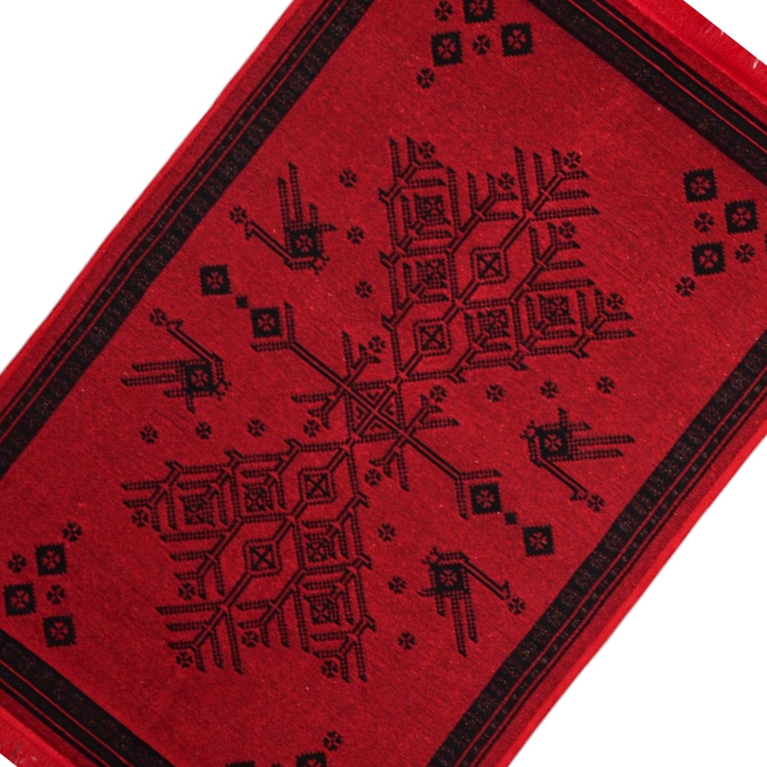 Bigghome Kilim, Makinede Yıkanabilir, Etnik Desenli, 120*180 cm, SA25CY