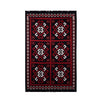 Bigghome Kilim, Makinede Yıkanabilir, Etnik Desenli, 80*150 cm, SA25MK