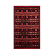 Bigghome Kilim, Makinede Yıkanabilir, Etnik Desenli, 80*150 cm, SA25BA