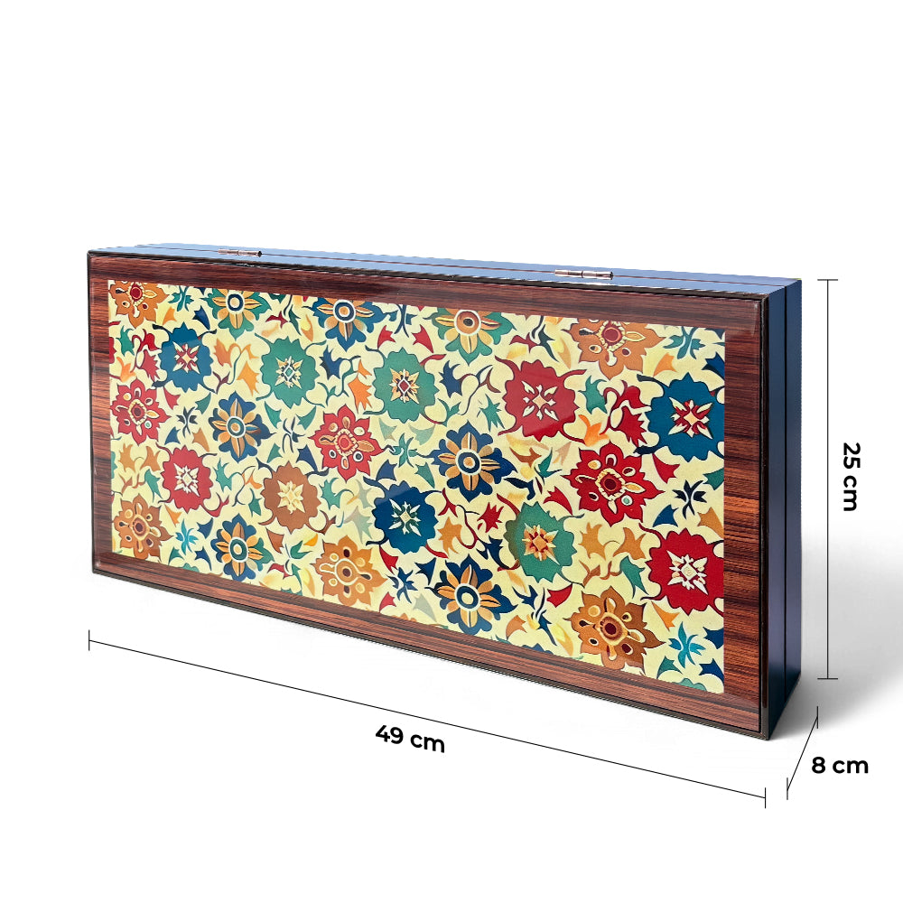 Biggdesign Bloom Tavla, Çizilmez Zeminli, Mıknatıslı MDF Kasa, 2 Kat Vernik Cilalı