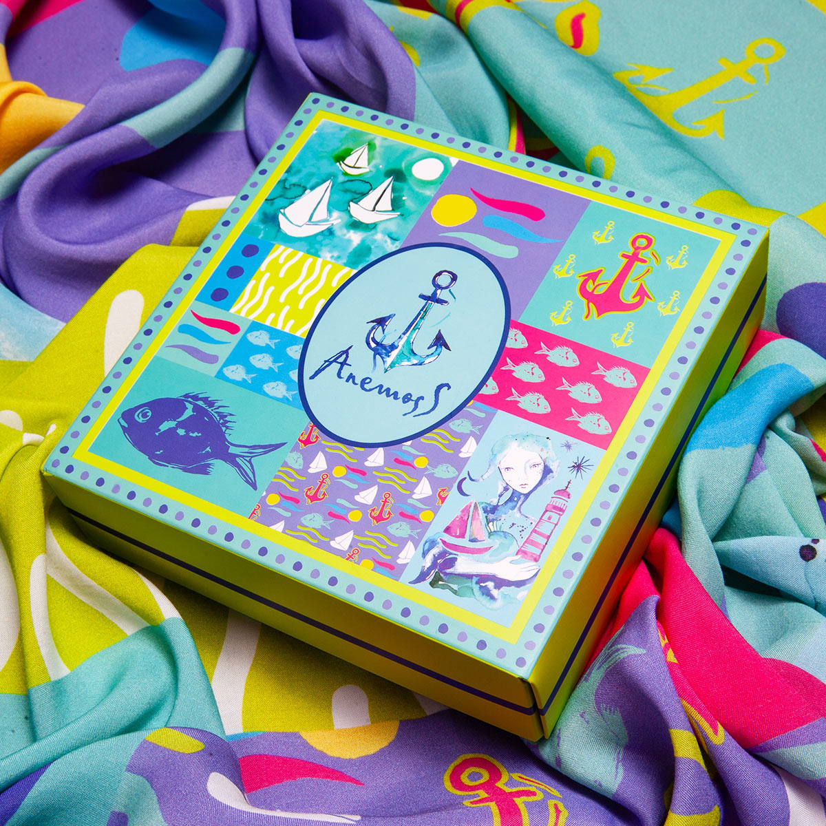 Anemoss Harmoni Viskon Pareo Yeşil 120*140 cm