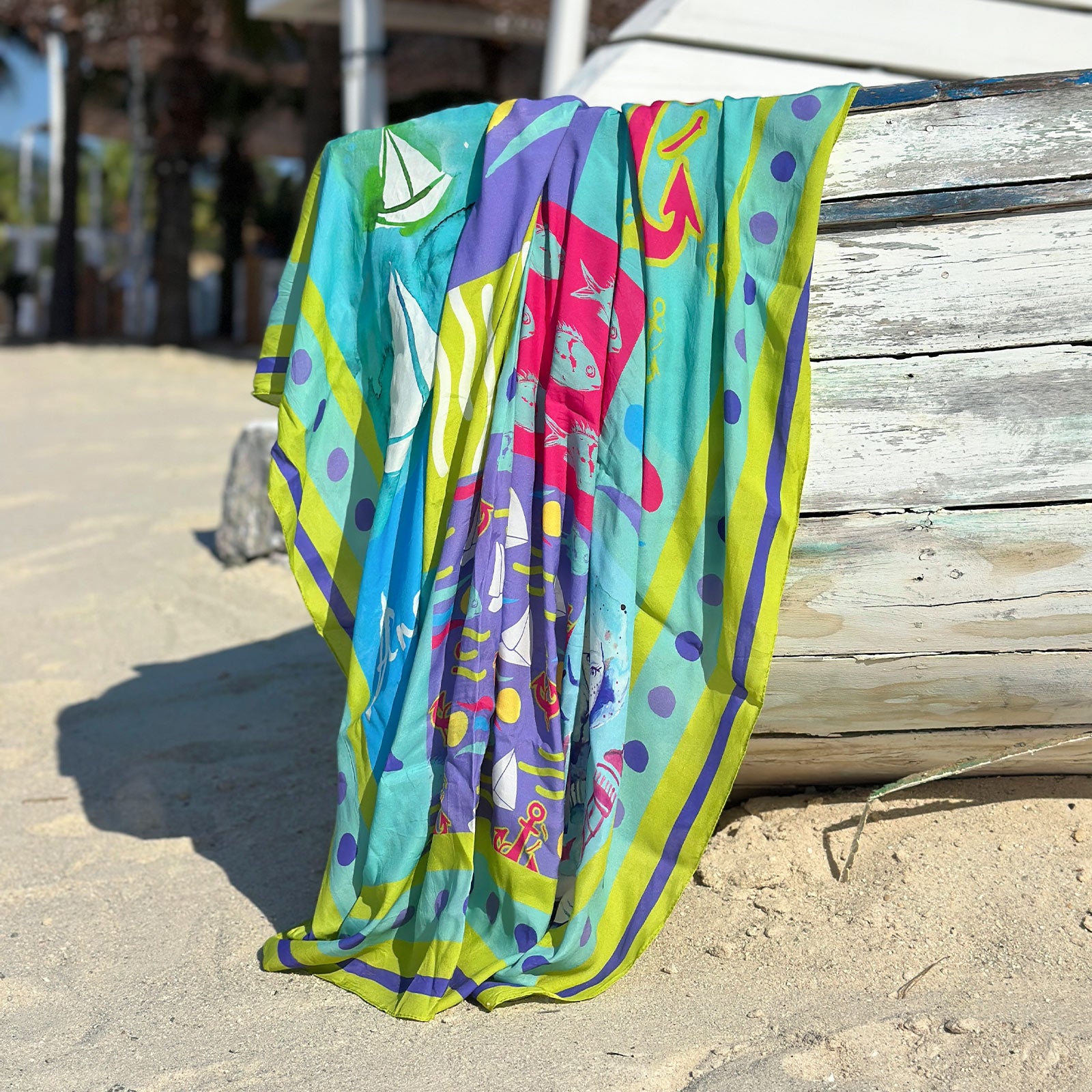 Anemoss Harmoni Viskon Pareo Yeşil 120*140 cm