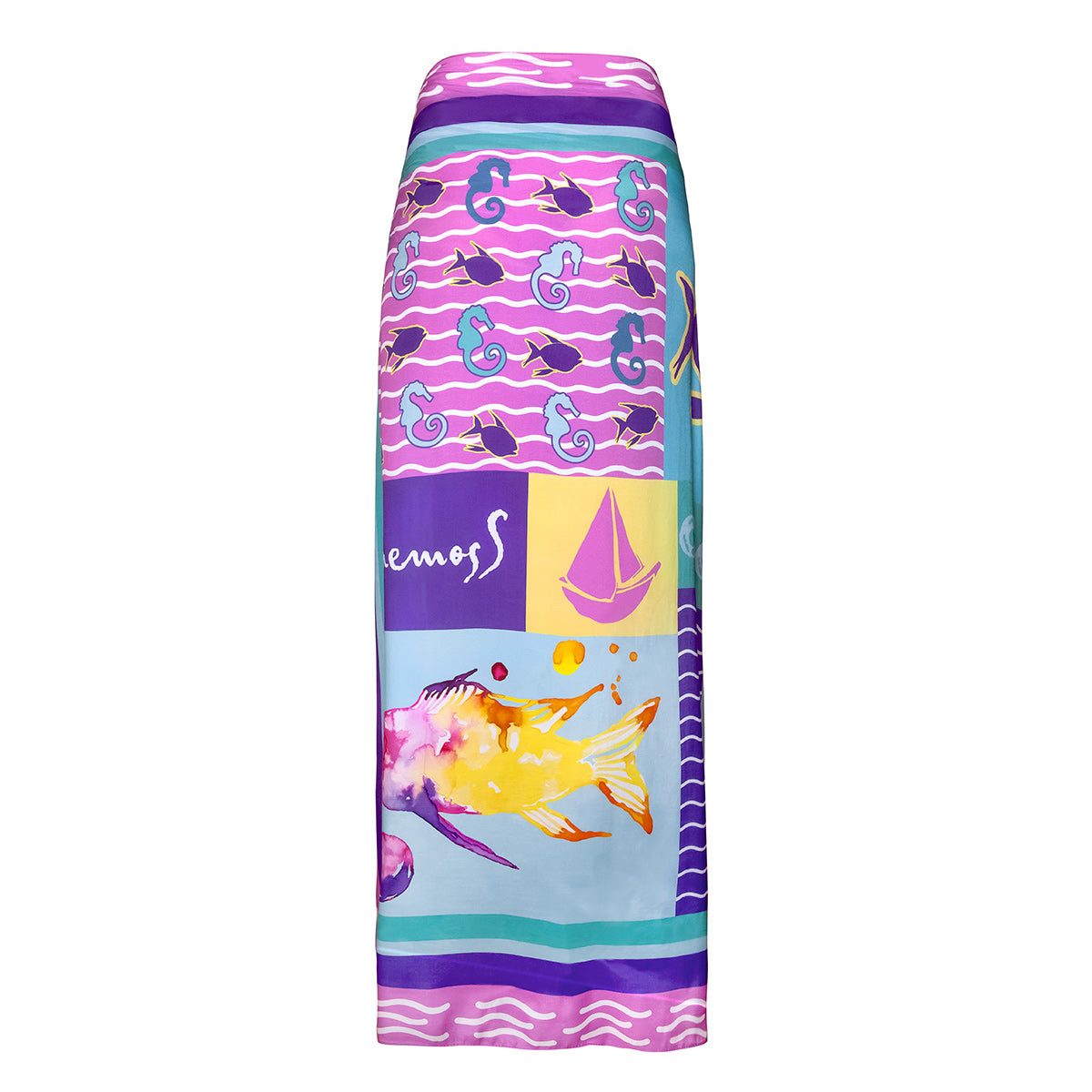 Anemoss Harmoni Viskon Pareo Pembe 120*140 cm