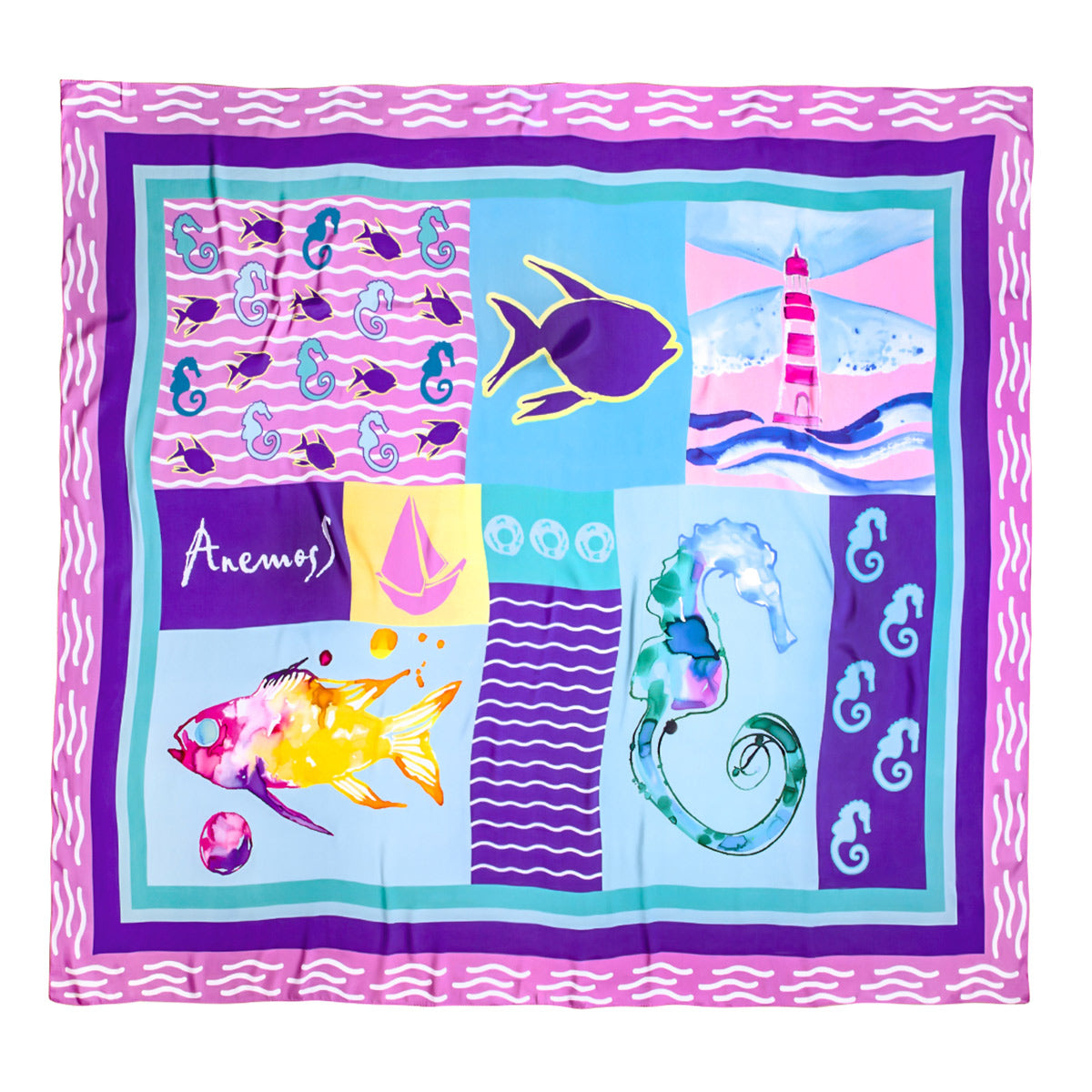 Anemoss Harmoni Viskon Pareo Pembe 120*140 cm