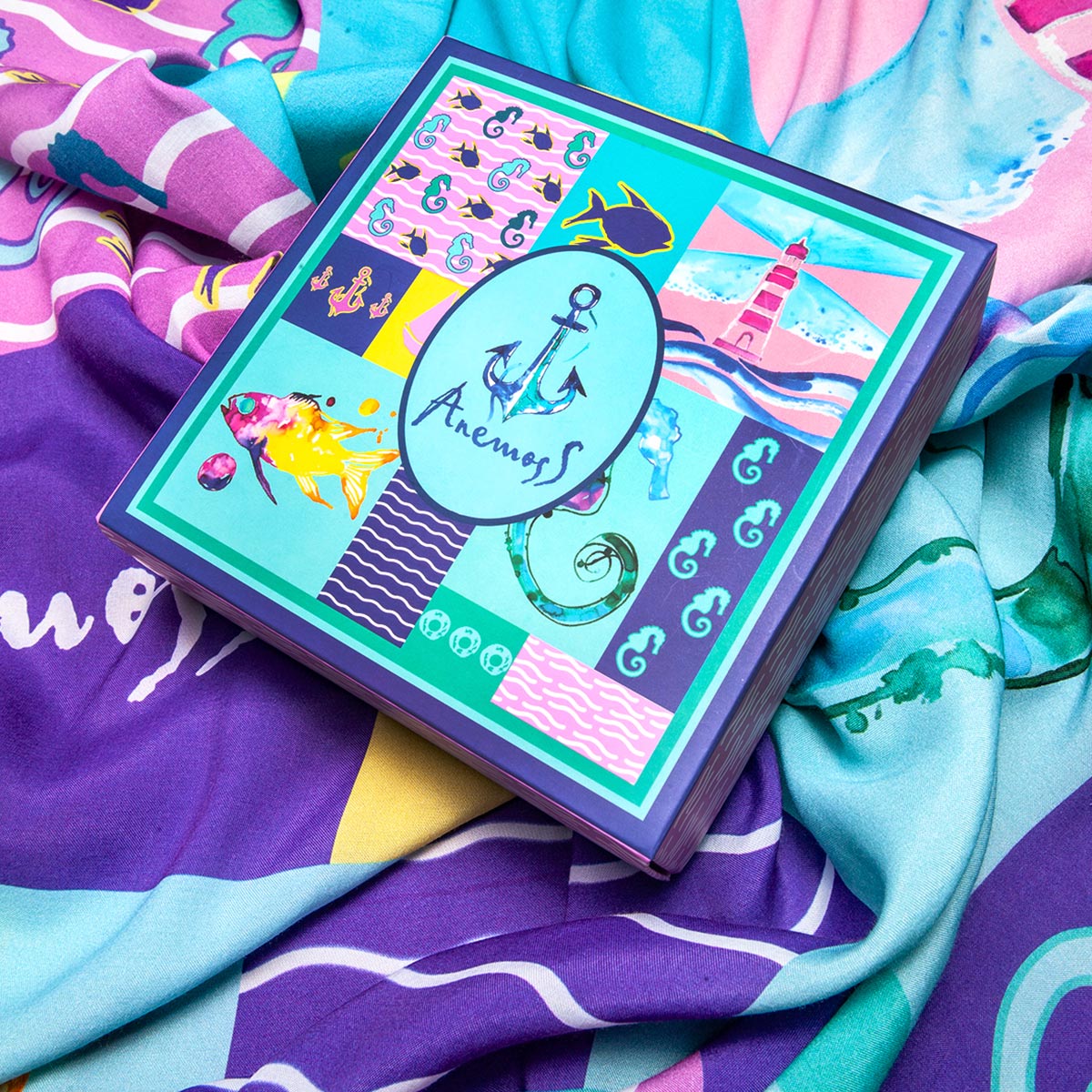 Anemoss Harmoni Viskon Pareo Pembe 120*140 cm