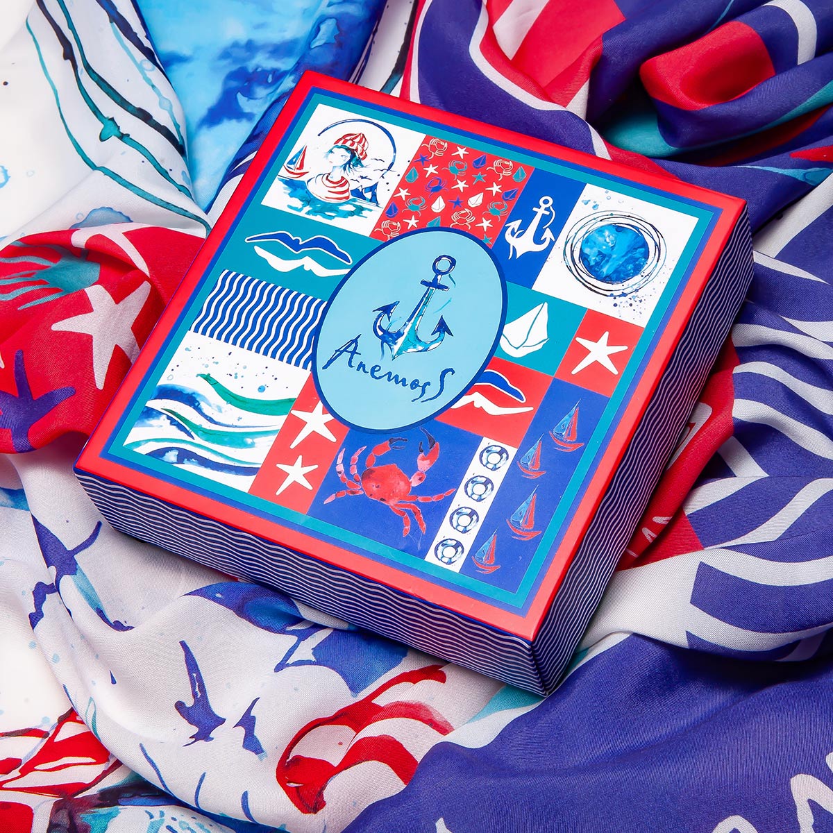 Anemoss Harmoni Viskon Pareo Lacivert 120*140 cm