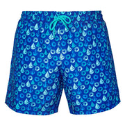 Anemoss Yelken Üç Cepli İçi Fileli Bel Lastik ve Bağlama İpli Erkek Deniz Şortu