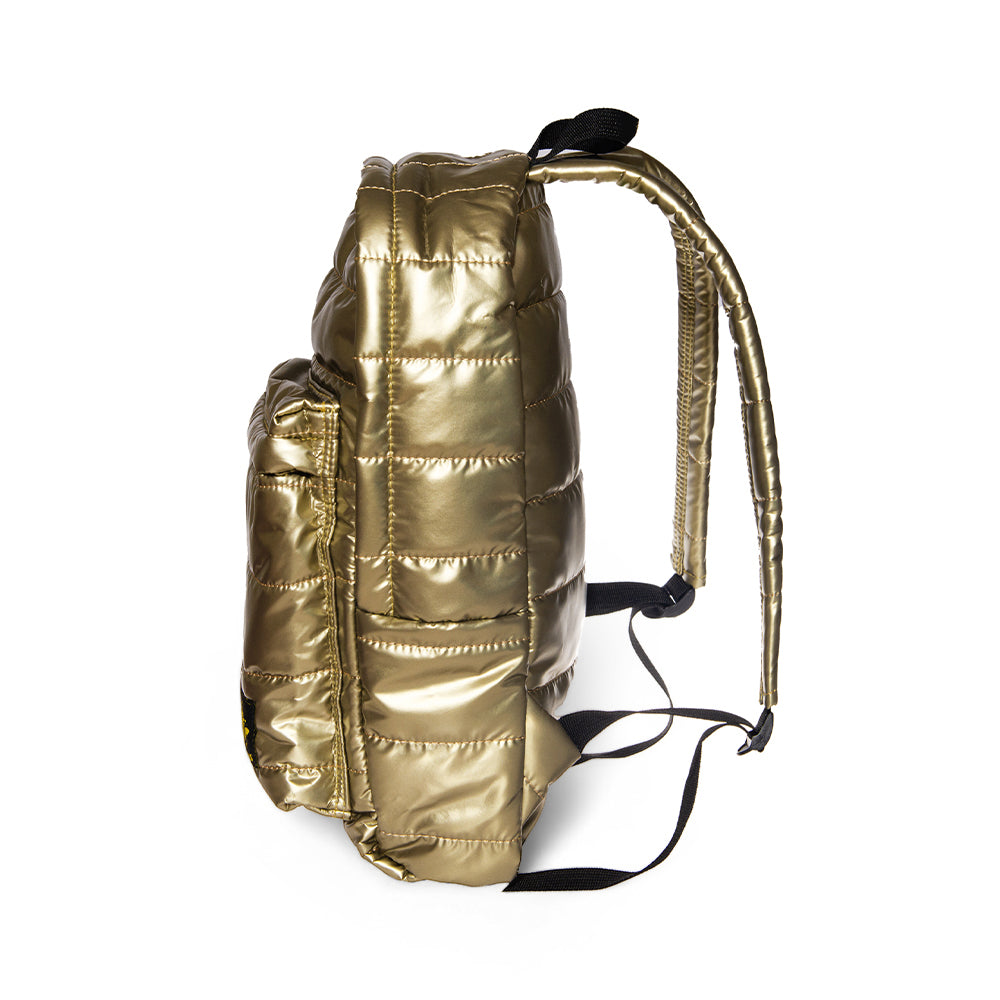 Biggdesign Moods Up Curious Kapitone Su Geçirmez Kumaşlı Okul ve Laptop Sırt Çantası Sarı