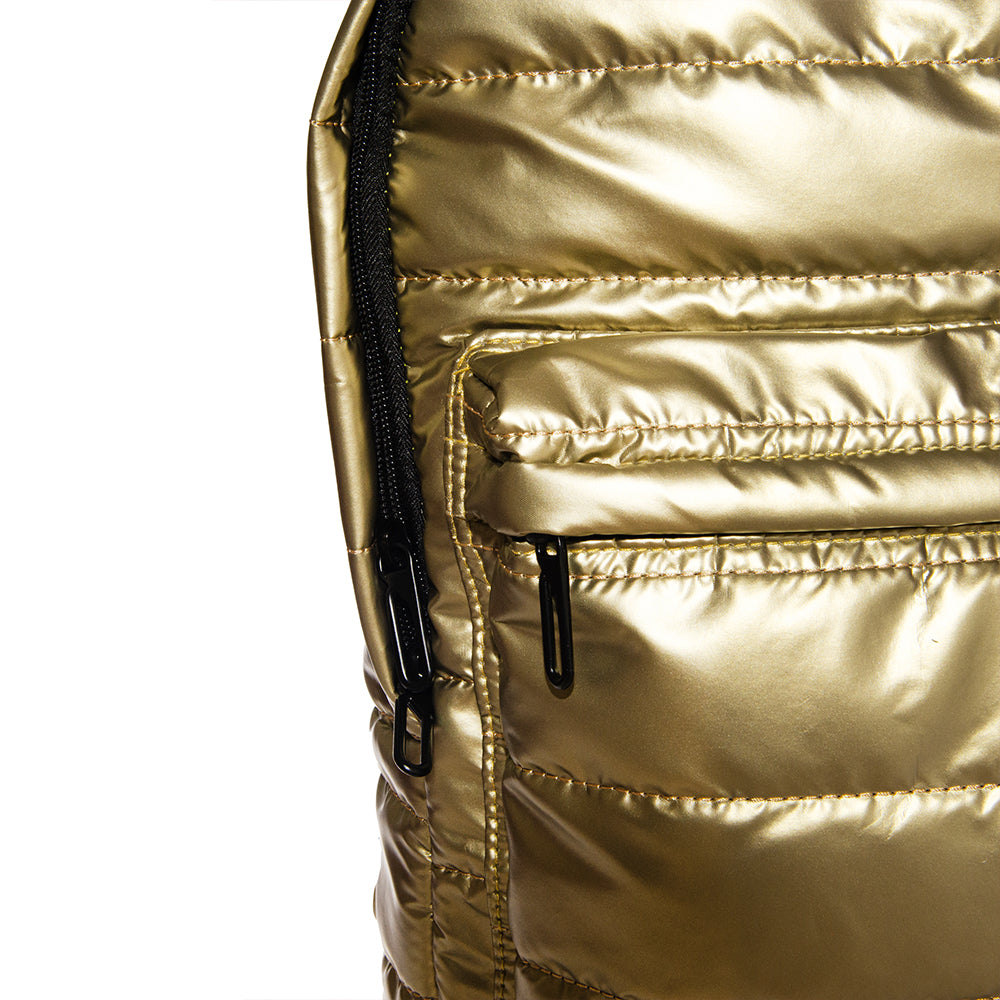 Biggdesign Moods Up Curious Kapitone Su Geçirmez Kumaşlı Okul ve Laptop Sırt Çantası Sarı