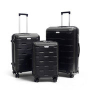 Biggdesign Moods Up 3'lü Valiz Seti, TSA Kilitli, ABS Gövde, Siyah