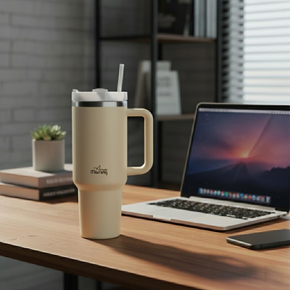 Any Morning Vaha 1200 ml Termos Mug, Paslanmaz Çelik - SI2440217