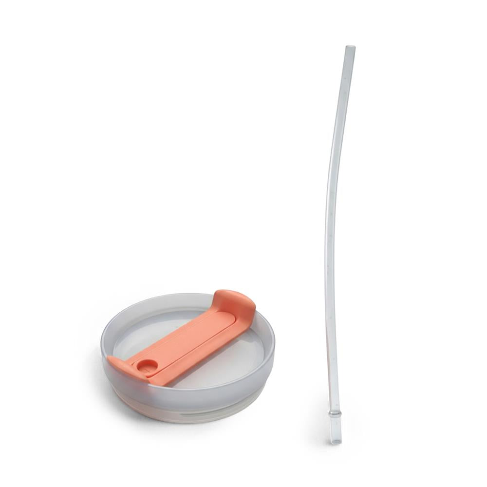 Any Morning Vaha 1200 ml Termos Mug Kapağı ve Pipet Açık Somon