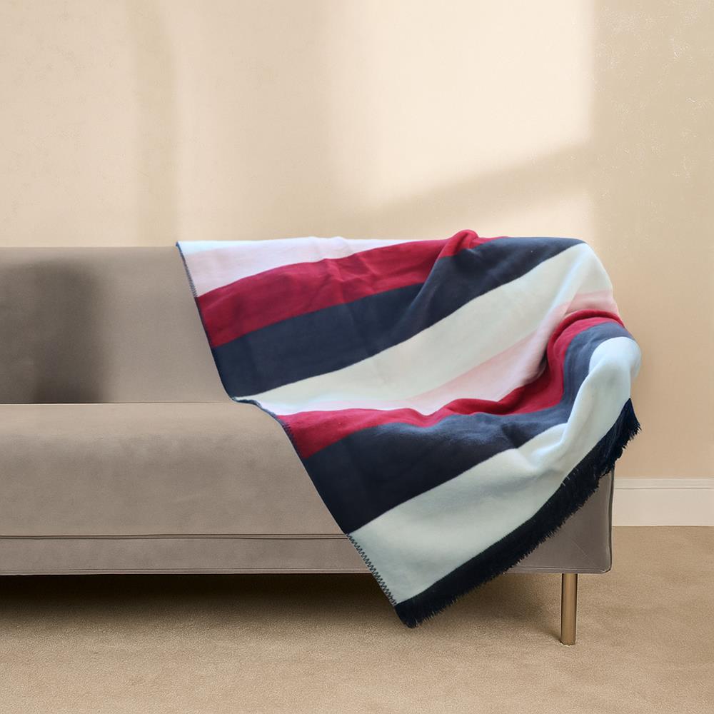 Bigghome Ritim Çift Kişilik Battaniye 200 x 220 cm