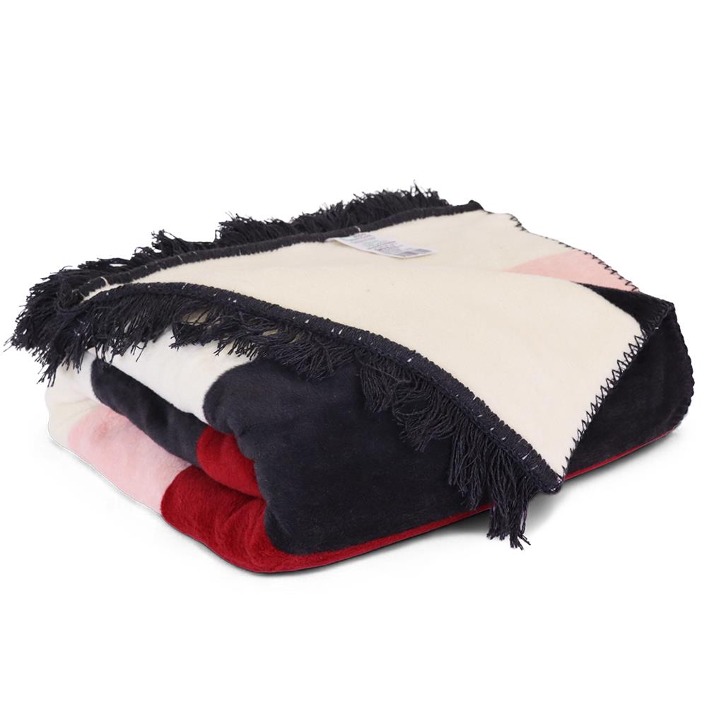 Bigghome Ritim Tek Kişilik Battaniye 150 x 200 cm