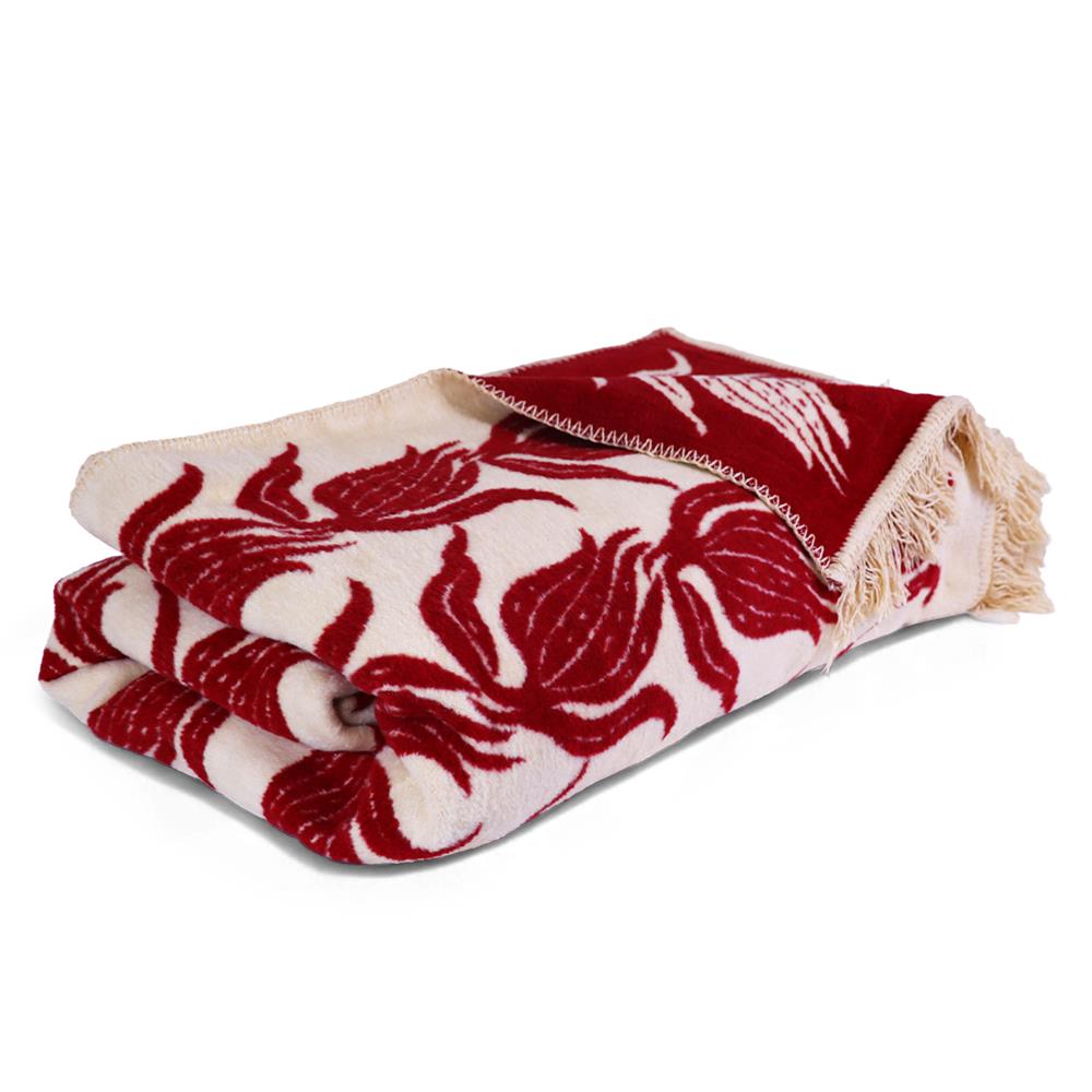 Bigghome Lalezar  Çift Kişilik Battaniye 200 x 220 cm