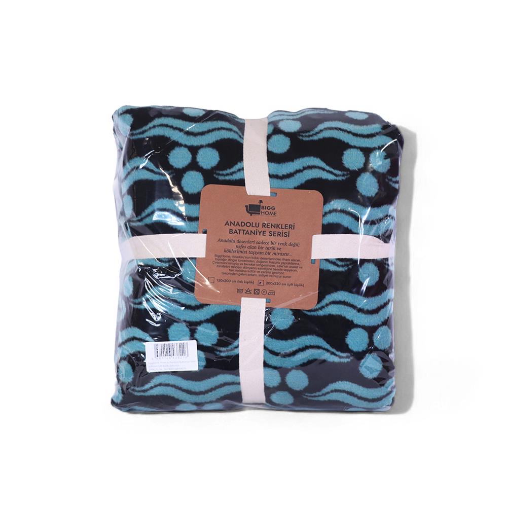 Bigghome Osmanlı  Çift Kişilik Battaniye 200 x 220 cm