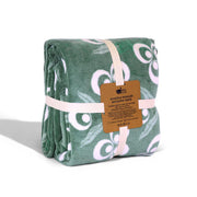 Bigghome Çintemani Yeşil Çift Kişilik Battaniye 200 x 220 cm