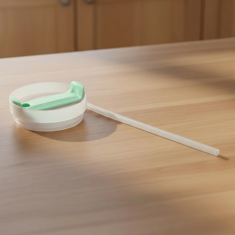 Any Morning Vaha 1200 ml Termos Mug Kapağı ve Pipet Su Yeşili