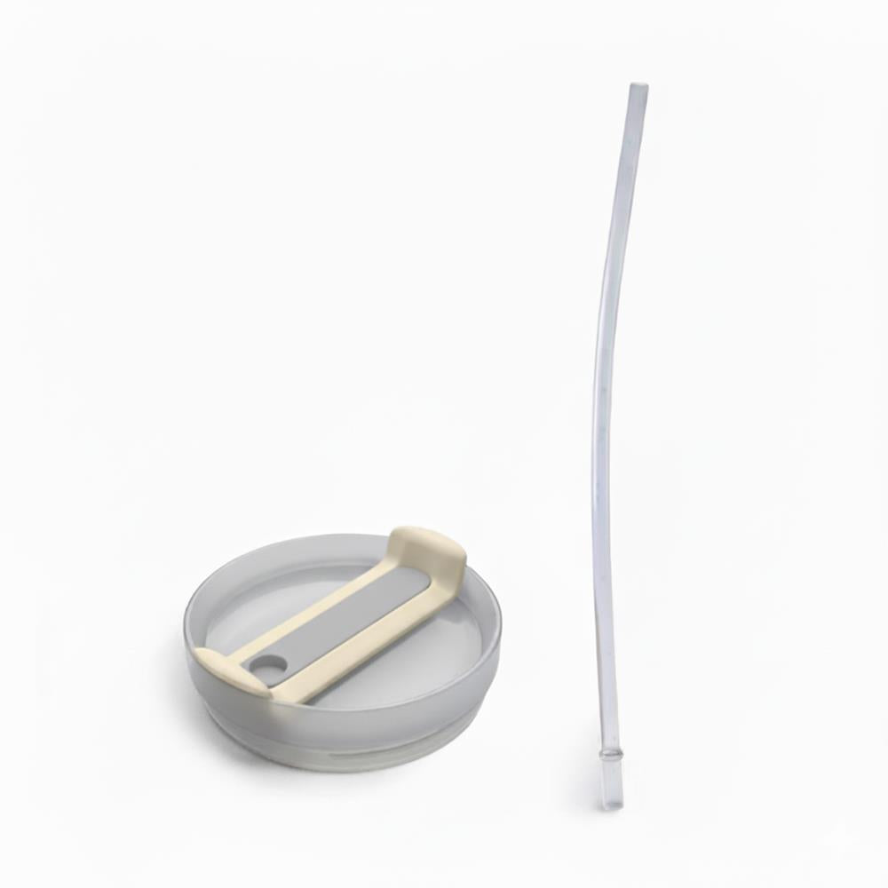 Any Morning Vaha 1200 ml Termos Mug Kapağı ve Pipet Krem