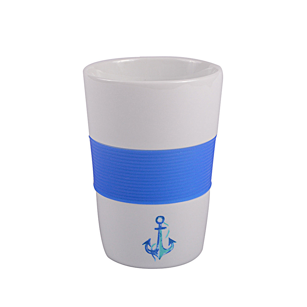 Anemoss Çapa Seramik Mug Silikon Bantlı