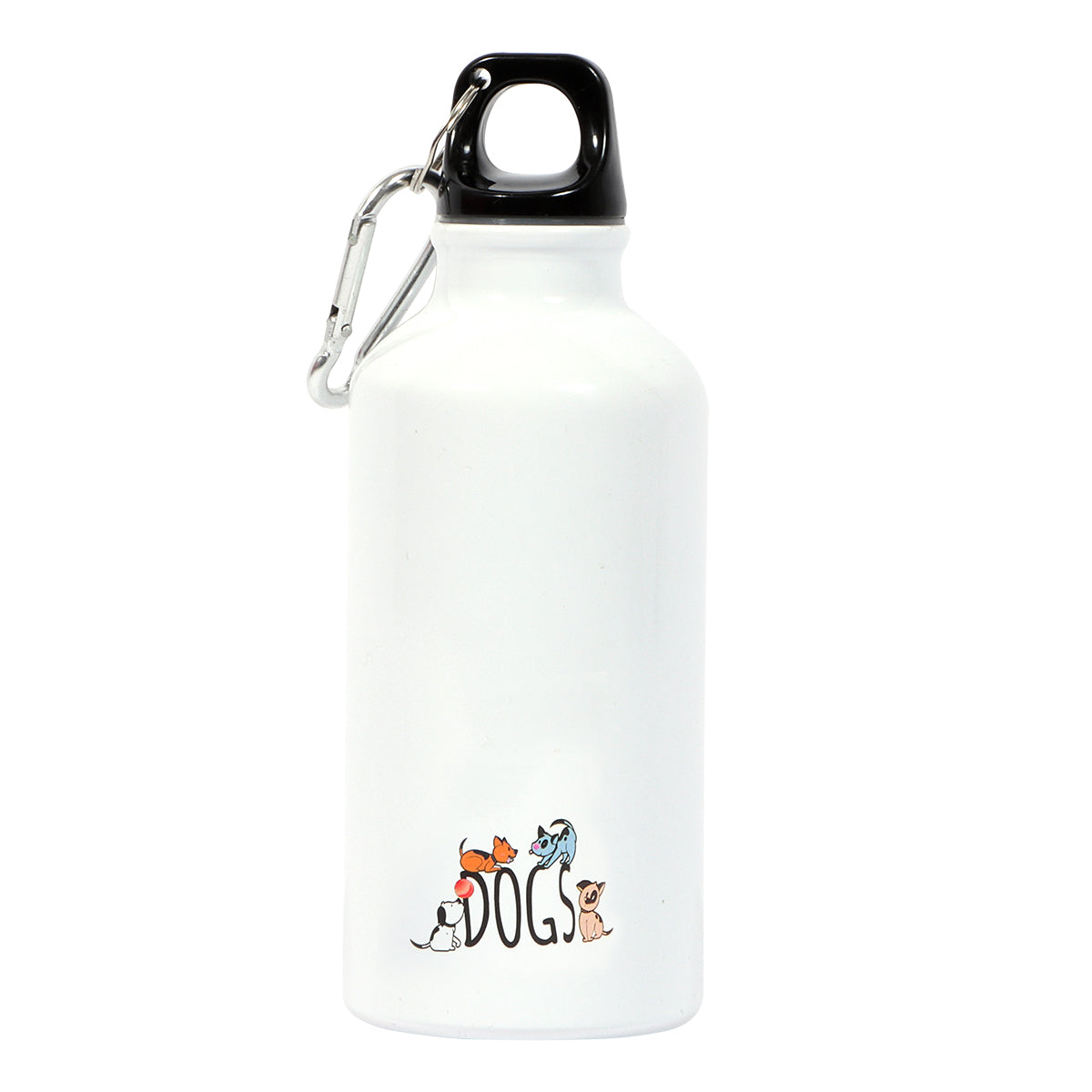 Biggdesign Dogs Karabinerli Alüminyum Matara 400 ml