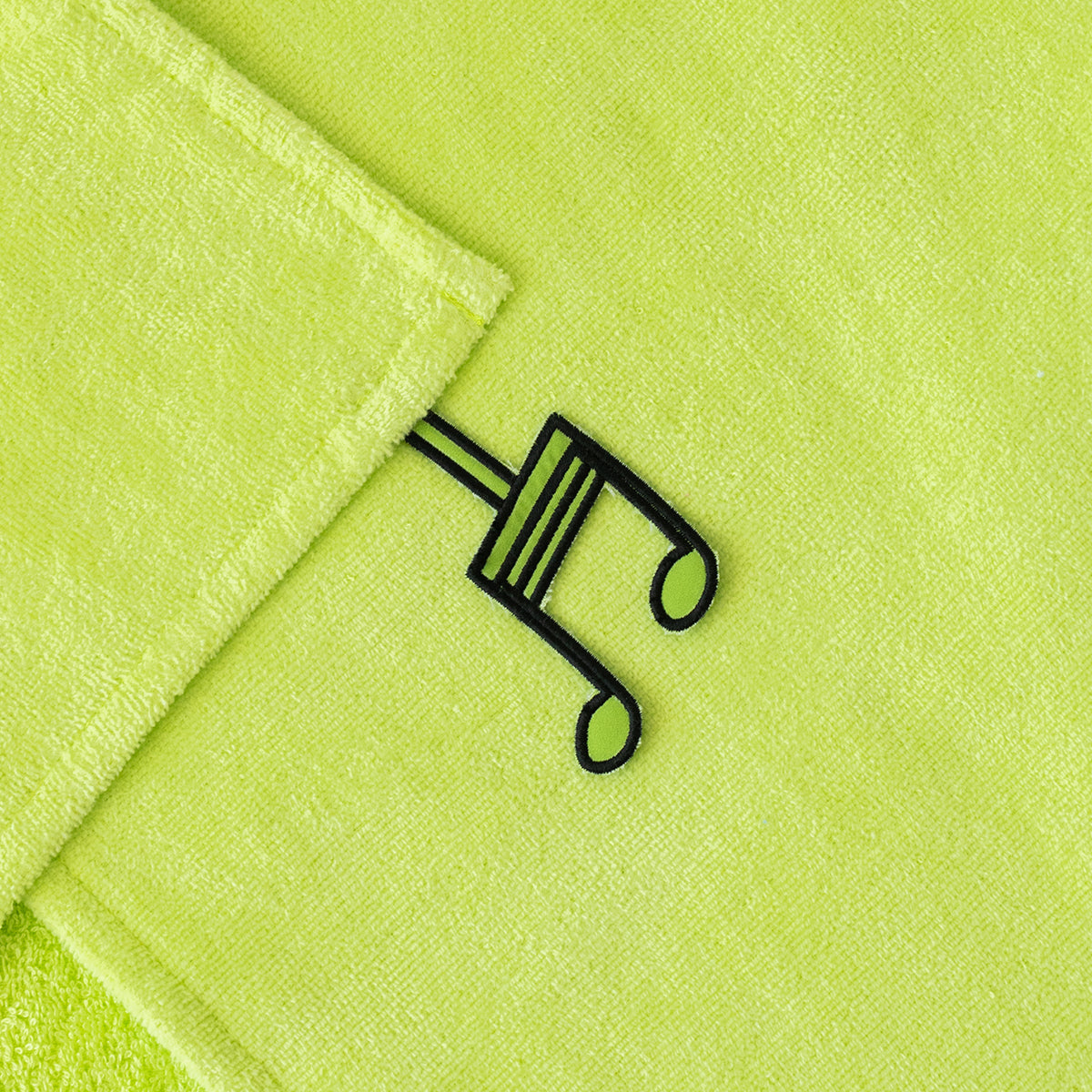 Milk&Moo Çaça Kurbağa Kadife Kundak Havlu, %100 Pamuk, Kapüşonlu, 0-2 Yaş, Hızlı Emici, 70x120 cm